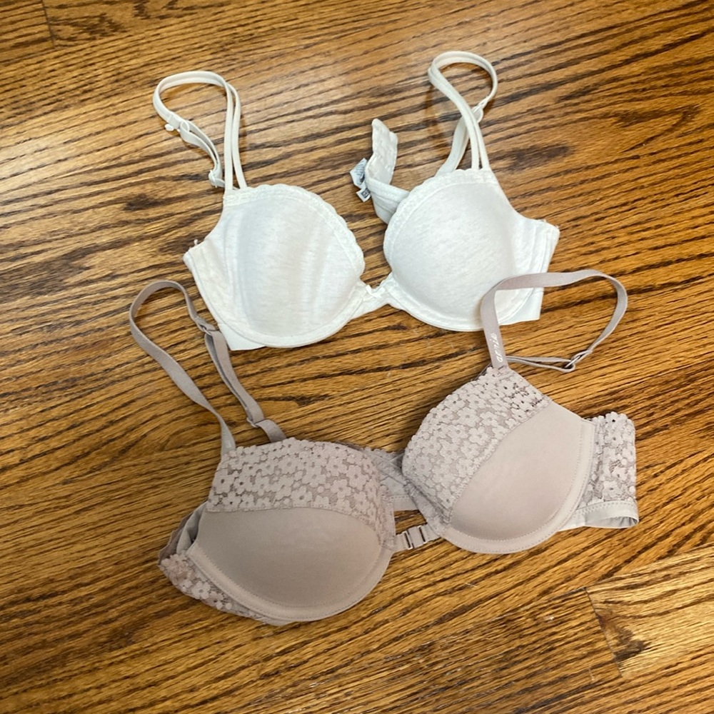 Two aerie bras